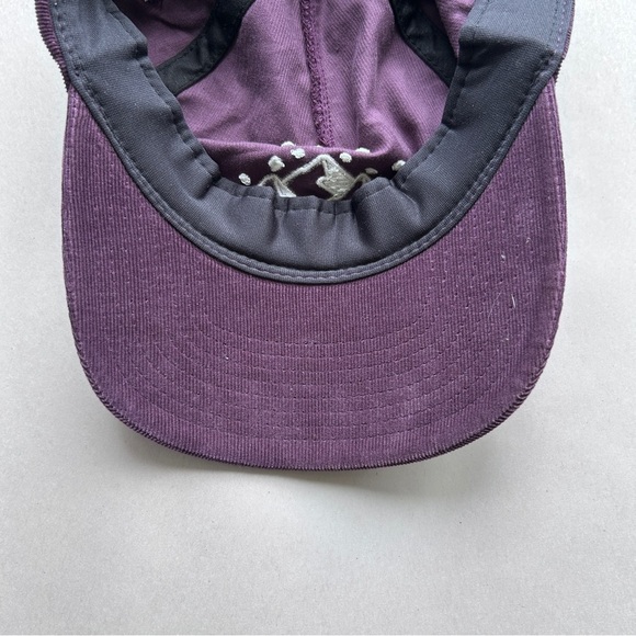 Ripzone women’s Cap Hat Purple Baseball one Size winterbloom corduroy camping - Picture 7 of 8